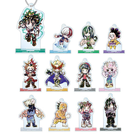 『僕のヒーローアカデミア』トレーディング デフォルメAni-Art アクリルスタンドキーホルダー ver.A(単位/BOX)【202508再販】